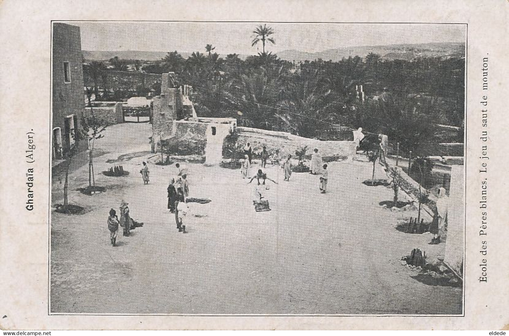 Ghardia Ecole Pères Blancs Jeu Du Saut De Mouton - Ghardaia