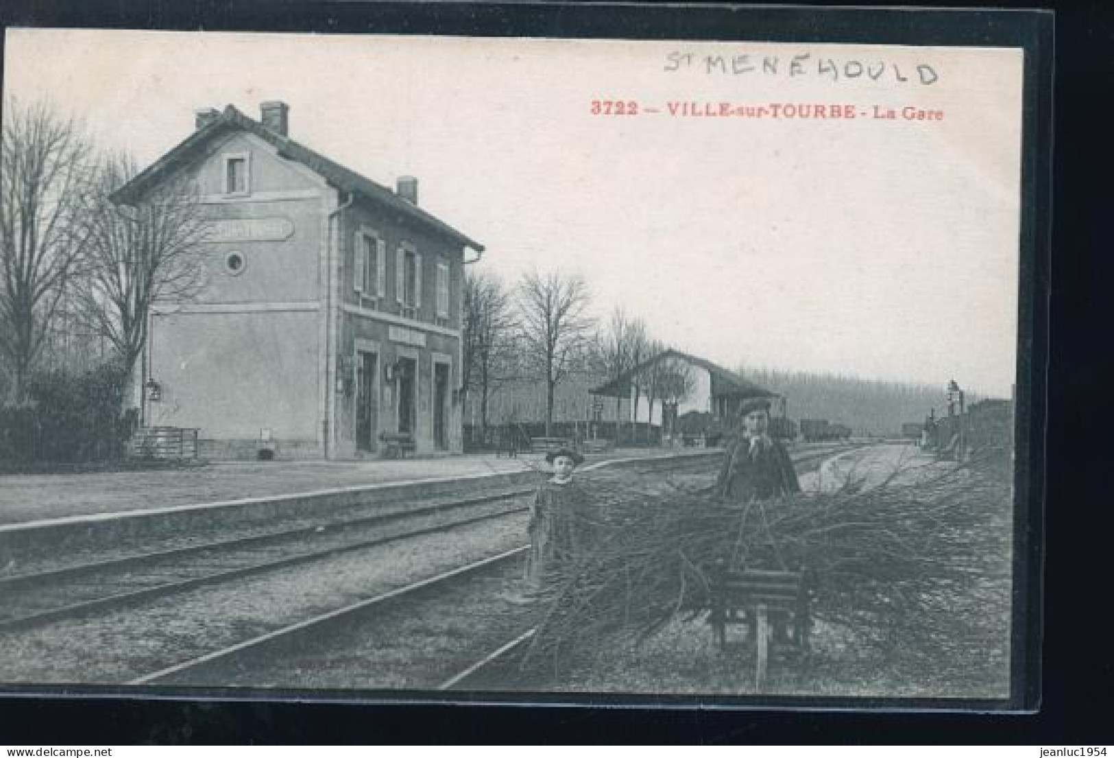 VILLE SUR TOURBE   LA GARE - Ville-sur-Tourbe