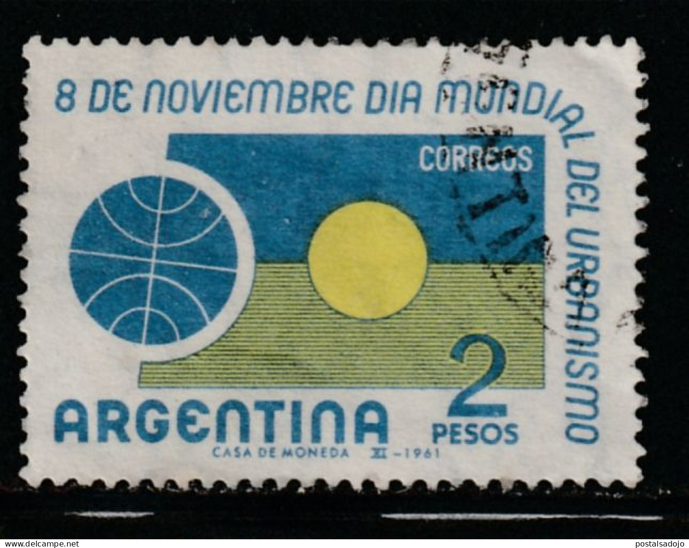 ARGENTINE  1533 // YVERT 652 // 1961 - Gebraucht