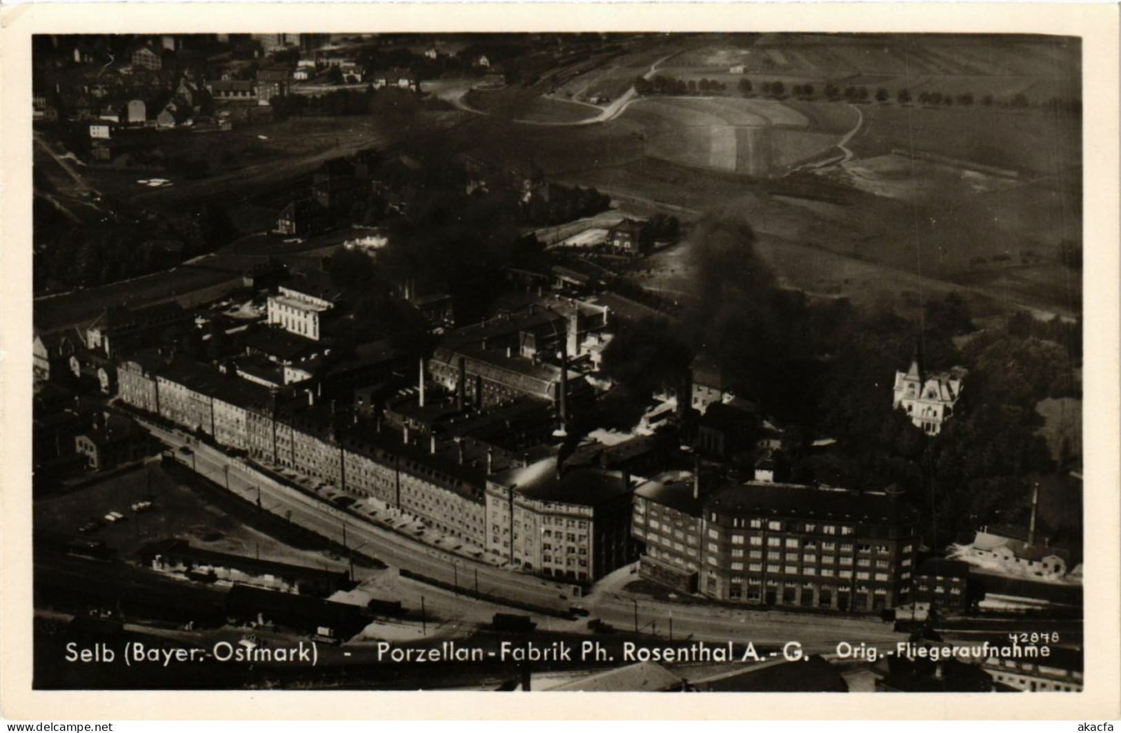 CPA AK Selb Porzellan-Fabrik Ph.Rosenthal GERMANY (877921) - Selb