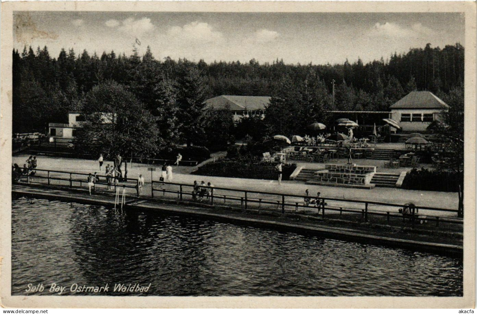 CPA AK Selb Ostmark Waldbad GERMANY (877910) - Selb