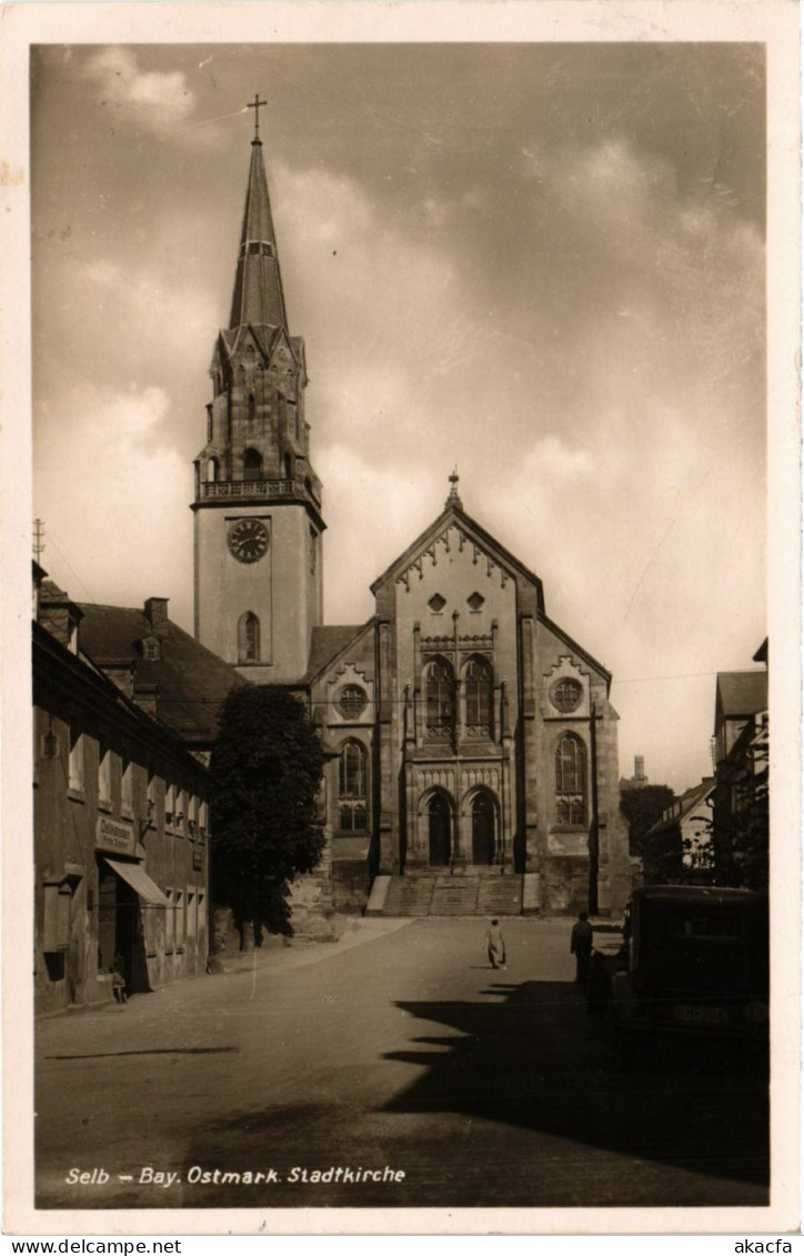 CPA AK Selb Ostmark Stadtkirche GERMANY (877871) - Selb