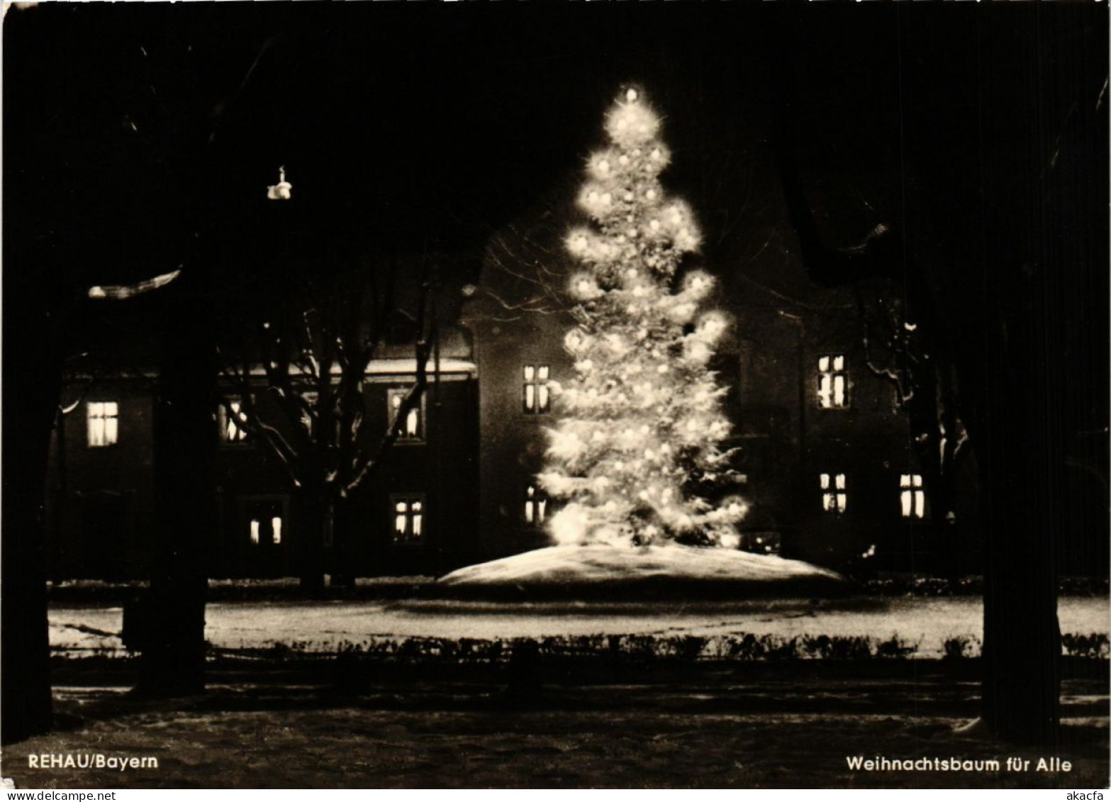 CPA AK Rehau Weihnachtsbaum Fur Alle GERMANY (877858) - Rehau