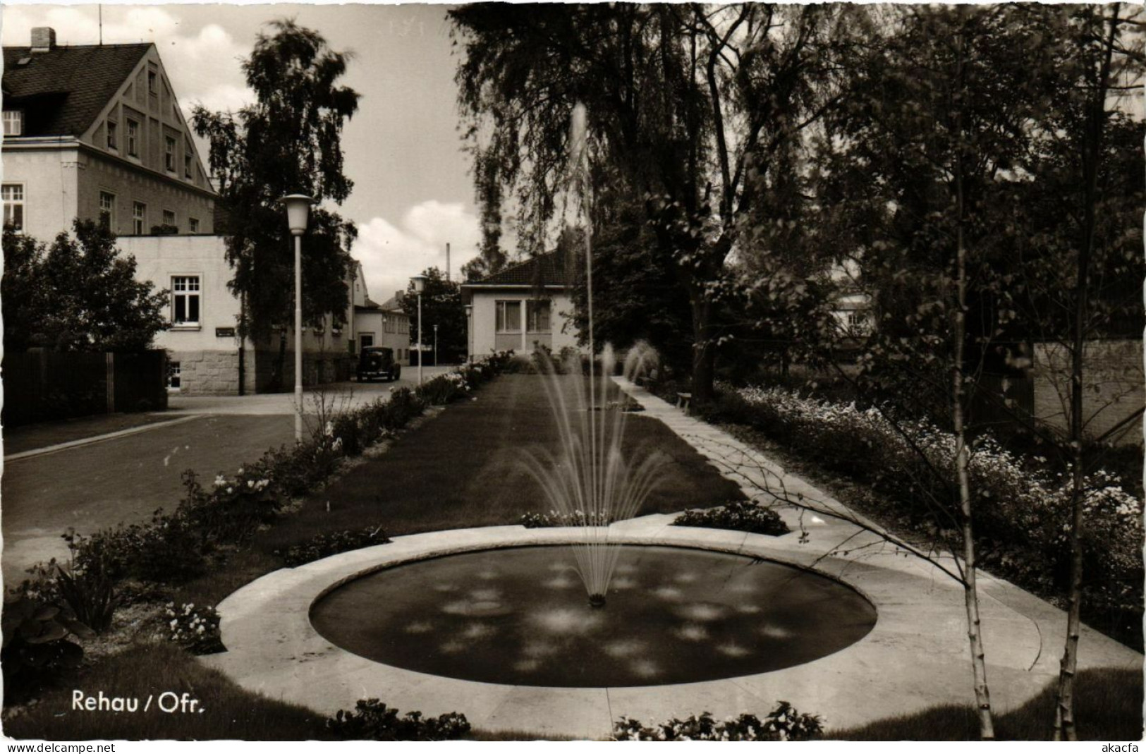 CPA AK Rehau Parkanlage Bei Den Stadtwerken GERMANY (877851) - Rehau