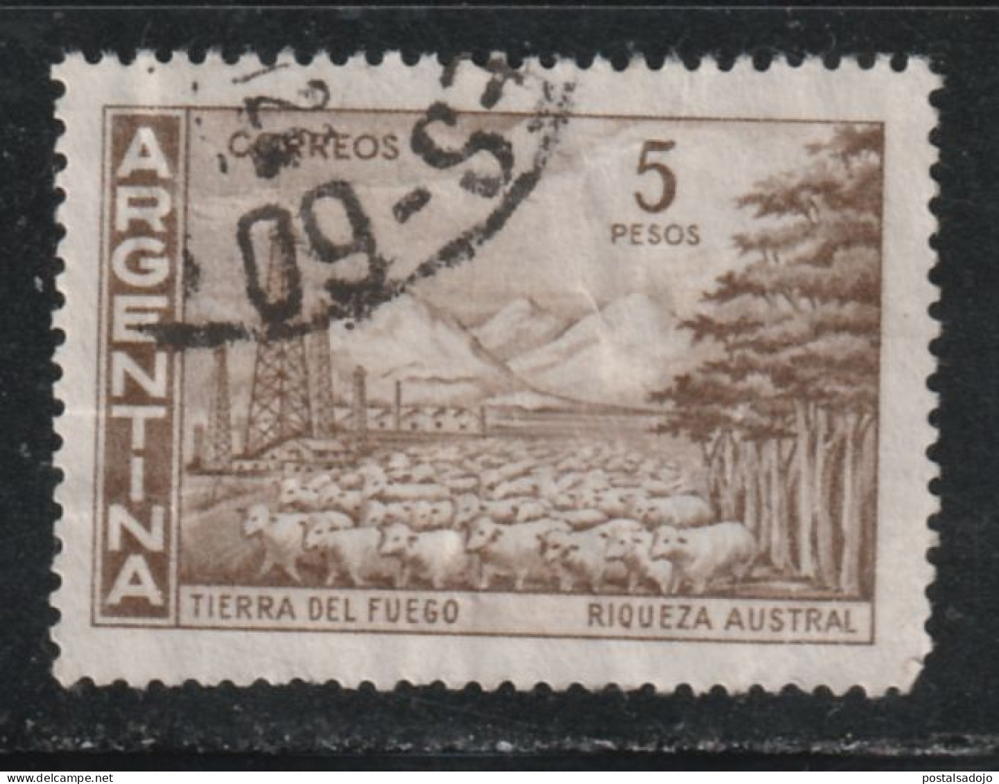 ARGENTINE  1546 // YVERT 834 // 1969-70 - Usati