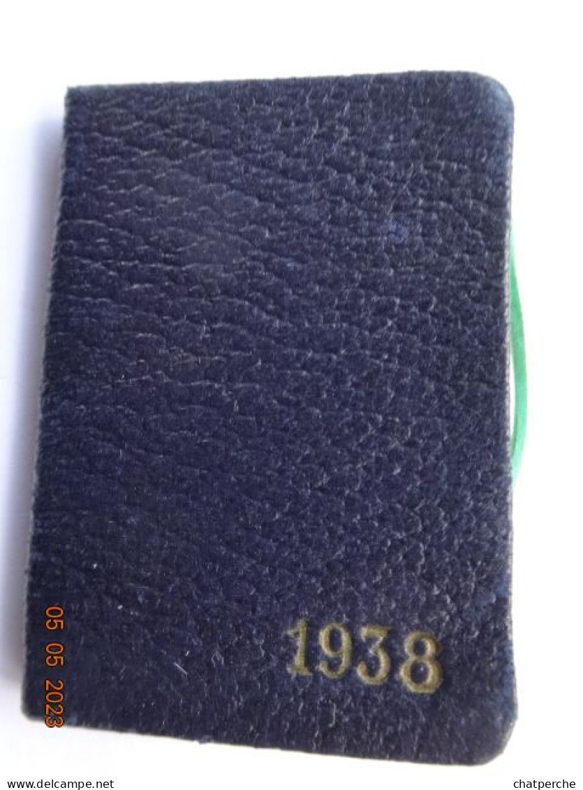 CALENDRIER  ANNEE 1938 GRANDE PHARMACIE  CENTRALE DE LA BASTILLE F. BAYLOT PARIS - Petit Format : 1921-40