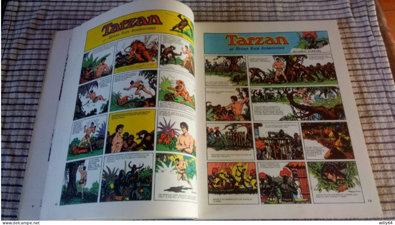 TARZAN  Album De 180 Pages  1973  Editions: AZUR TBE - Tarzan