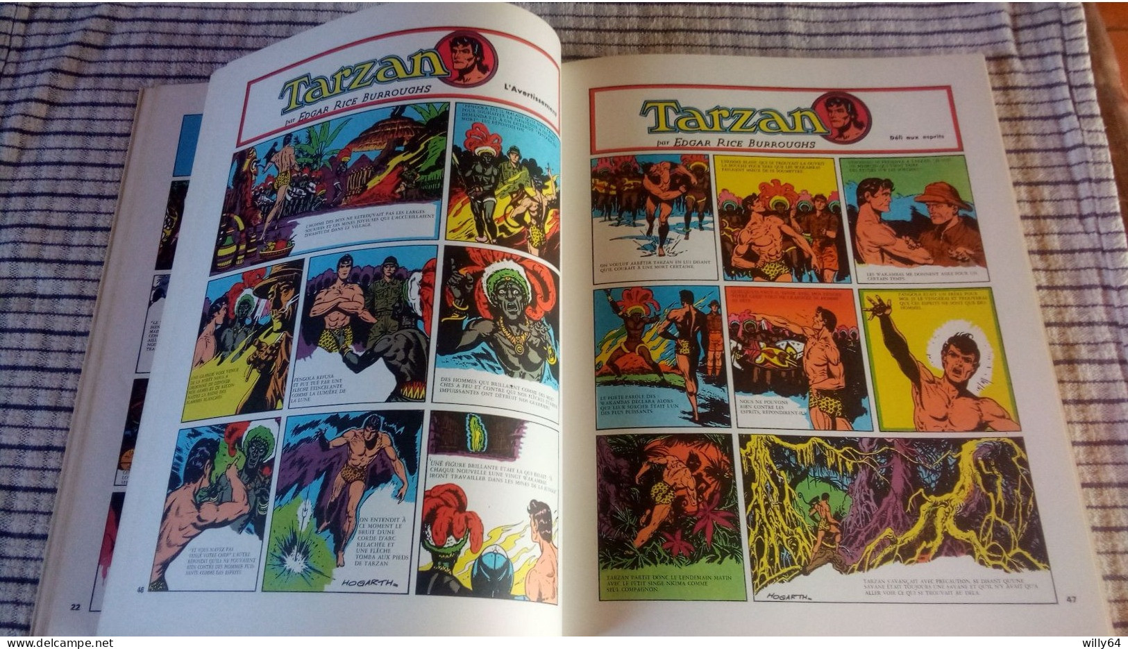 TARZAN  Album De 180 Pages  1973  Editions: AZUR TBE - Tarzan