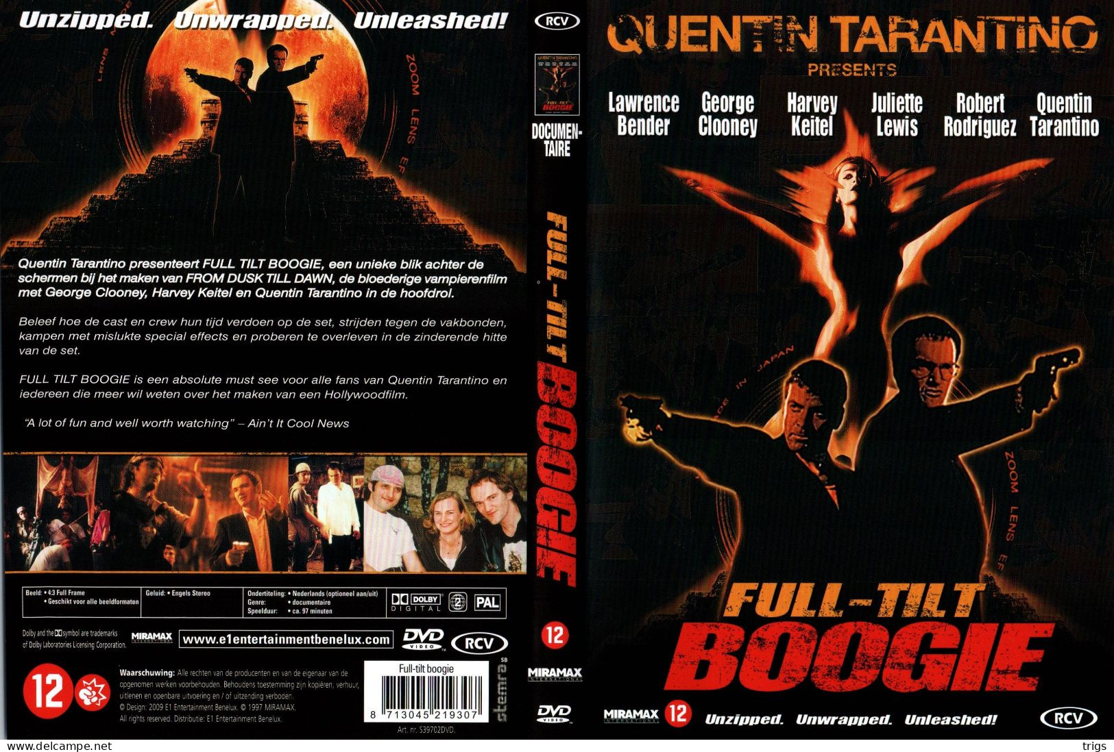 DVD - Full Tilt Boogie - Documentales