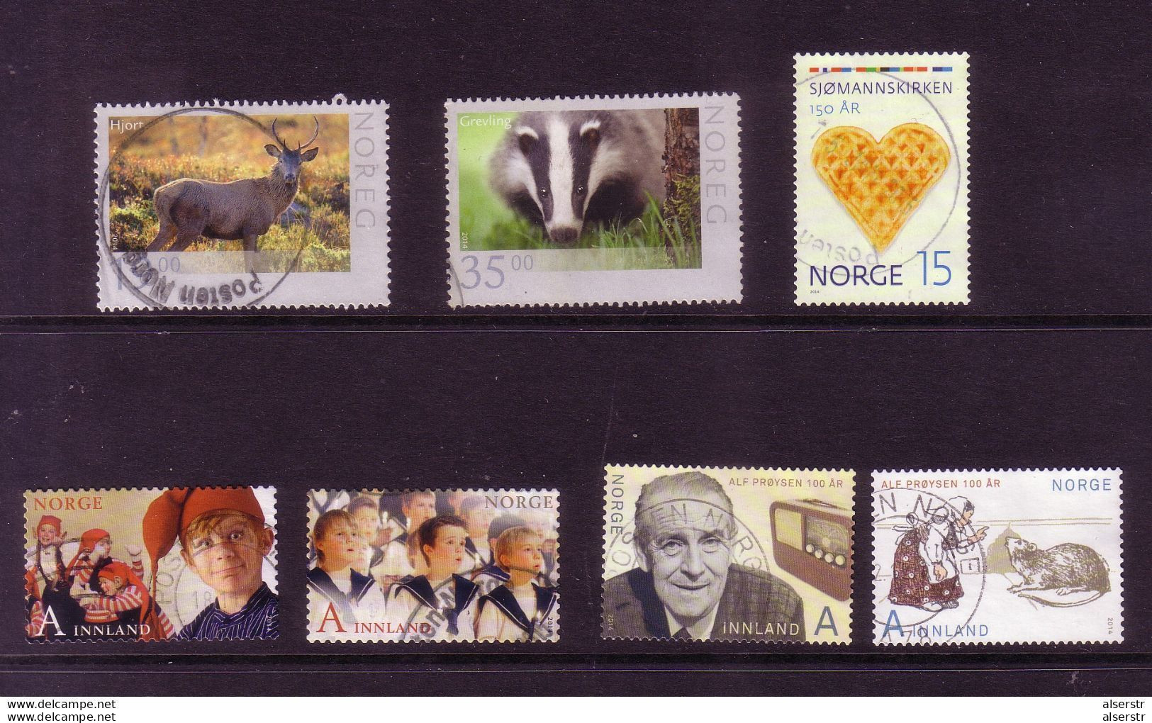 Lot Of 75 VFU Recent Norway - Collections