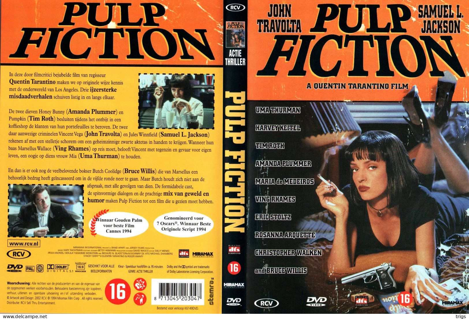 DVD - Pulp Fiction - Policiers