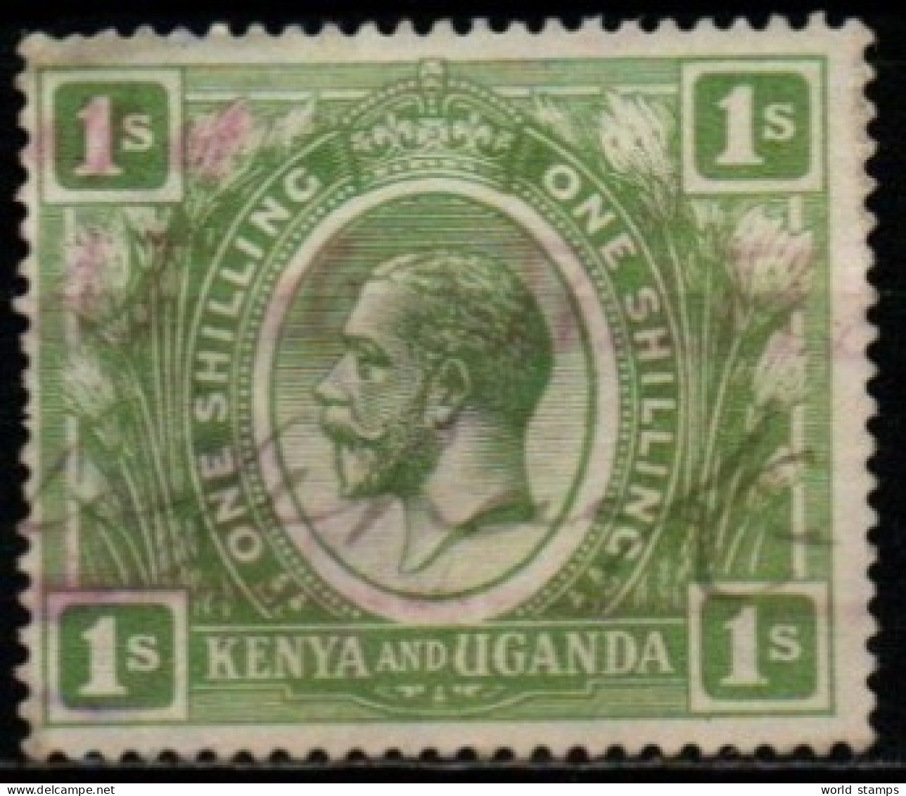 KENIA ET OUGANDA 1922-7 O - Kenya & Oeganda