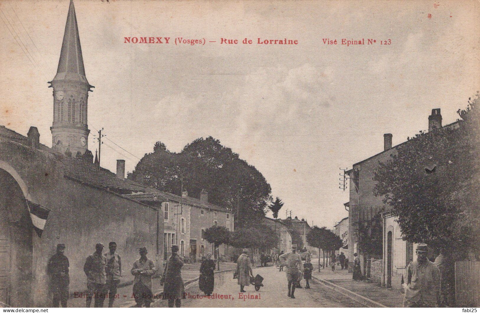 NOMEXY RUE DE LORRAINE - Nomexy