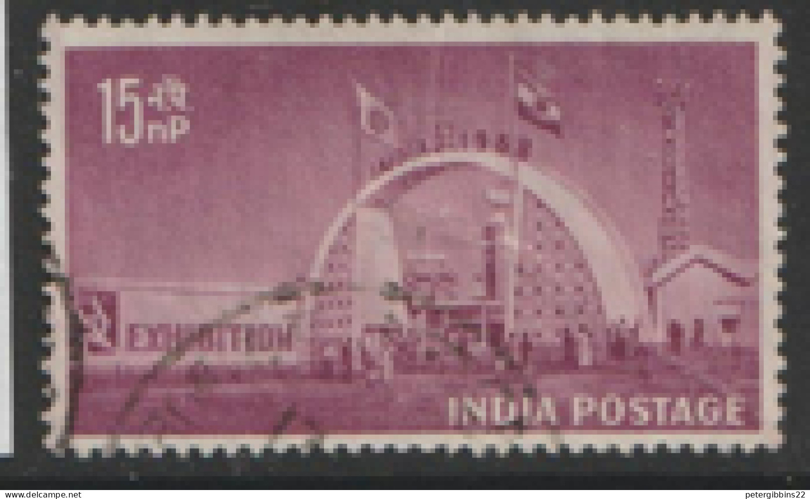 India  1958 SG  421  1958 Exhibition    Fine Used   - Oblitérés