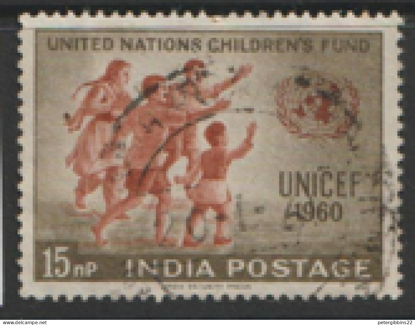 India  1960 SG  432  UNICEF     Fine Used   - Used Stamps