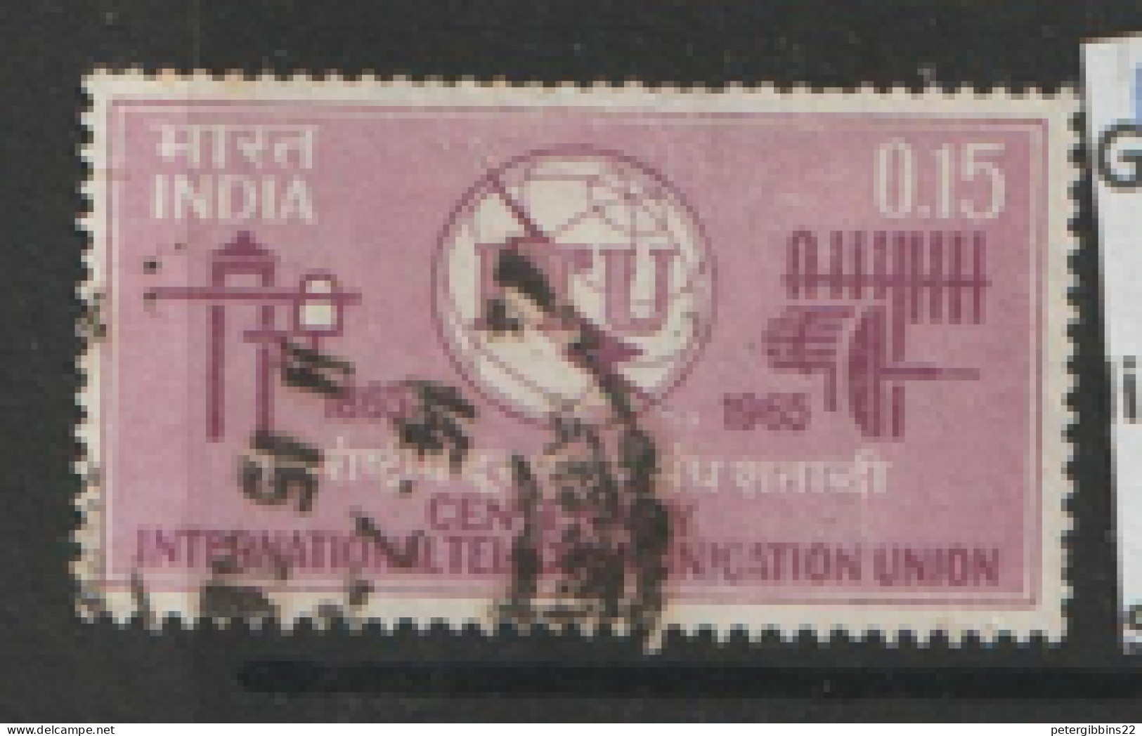 India   1965   SG  500I T U  Fine Used   - Gebruikt