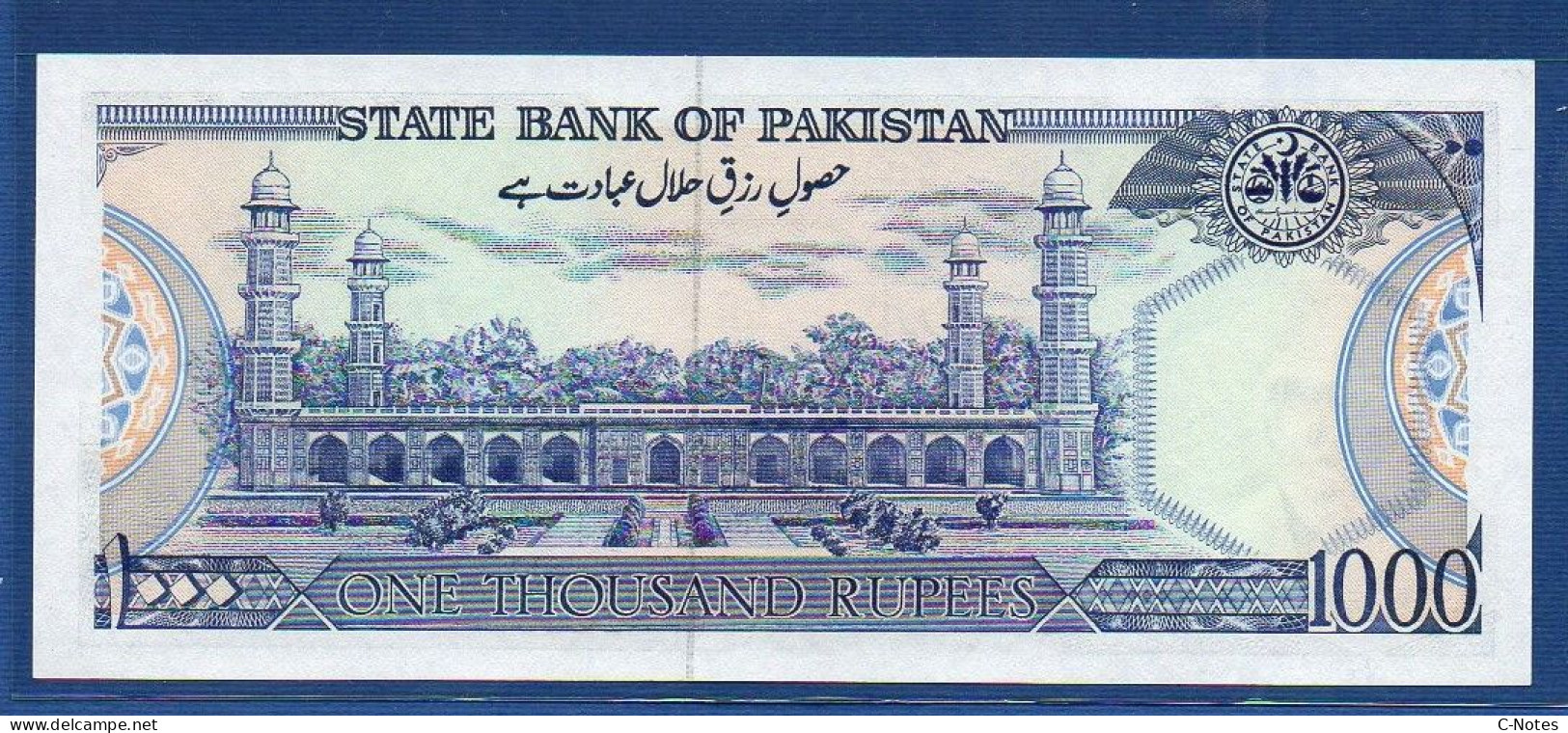 PAKISTAN - P.43 (5) – 1000 RUPEES ND (1986-2006) UNC, S/n EQ4546077 - Pakistan