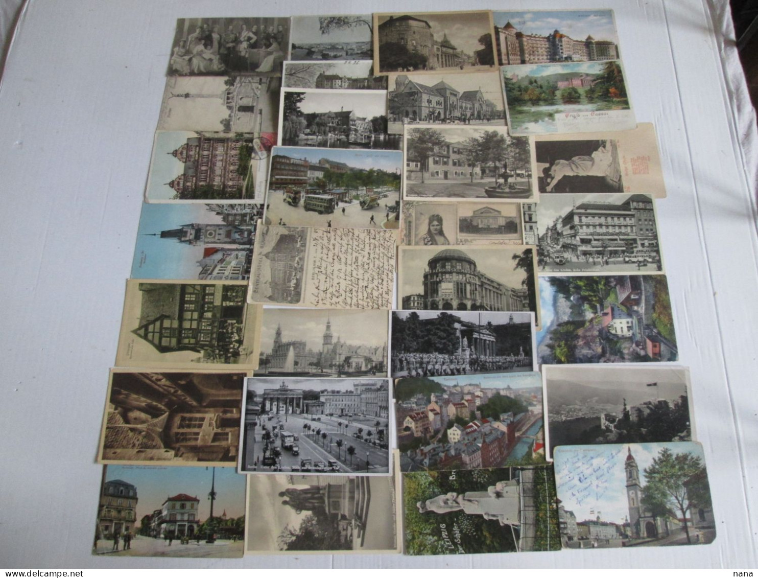 Allemagne Lot De 30 Cartes Postales Anciennes Collection,voir Photo/Germany Lot Of 30 Old Postcards Collection,see Pict. - Collections & Lots