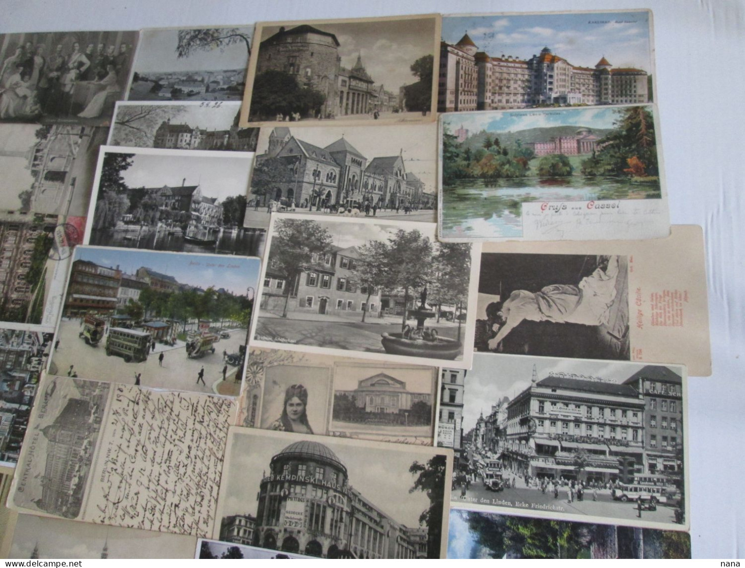 Allemagne Lot De 30 Cartes Postales Anciennes Collection,voir Photo/Germany Lot Of 30 Old Postcards Collection,see Pict. - Verzamelingen & Kavels