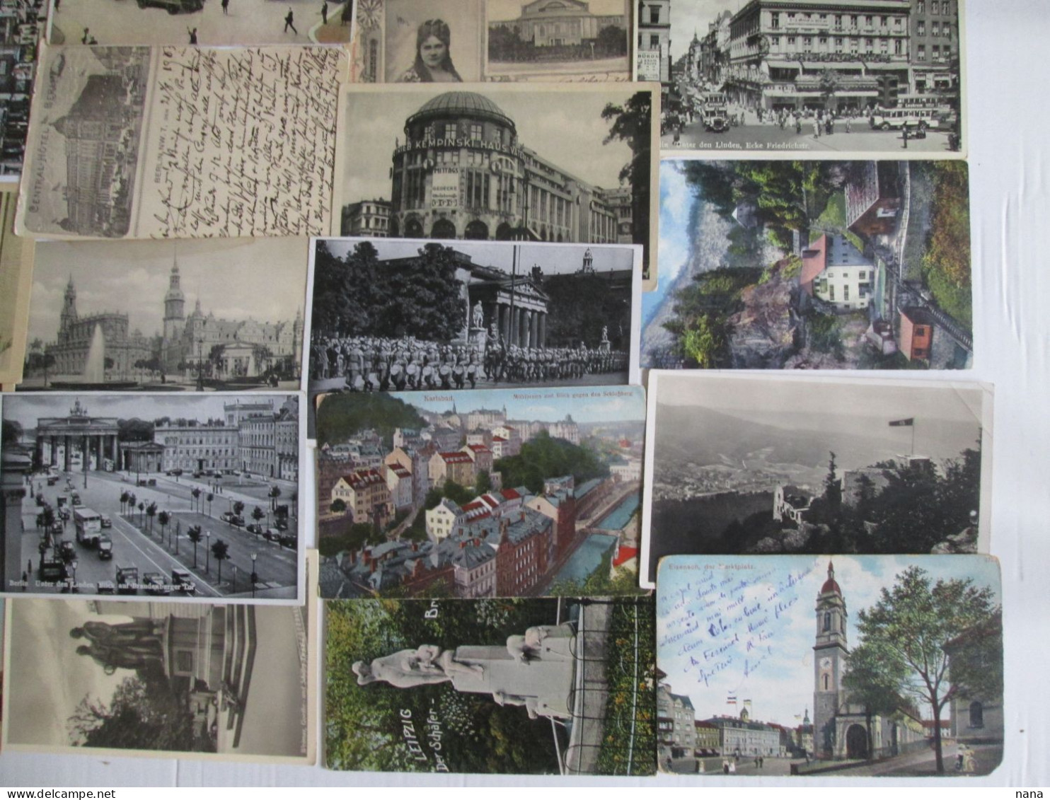 Allemagne Lot De 30 Cartes Postales Anciennes Collection,voir Photo/Germany Lot Of 30 Old Postcards Collection,see Pict. - Sammlungen & Sammellose