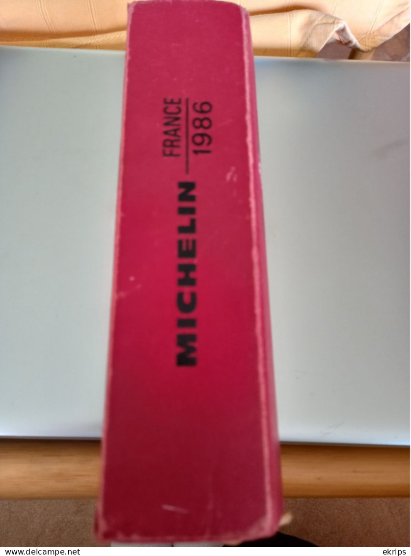 Guide Rouge De 1986 - Michelin-Führer