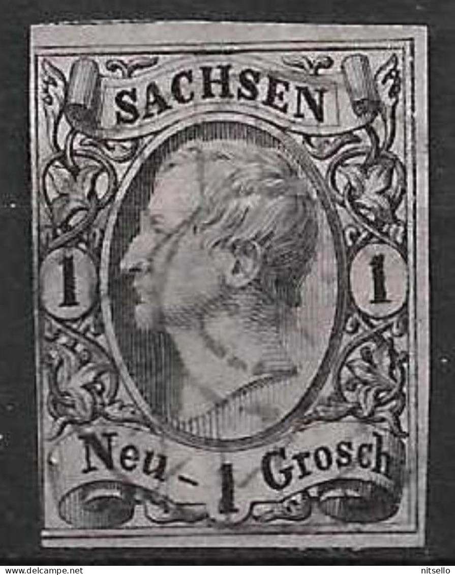 LOTE 2137  ///   ALEMANIA - SACHEN   YVERT Nº:  8            CATALOG./COTE:4,50€ - Sachsen