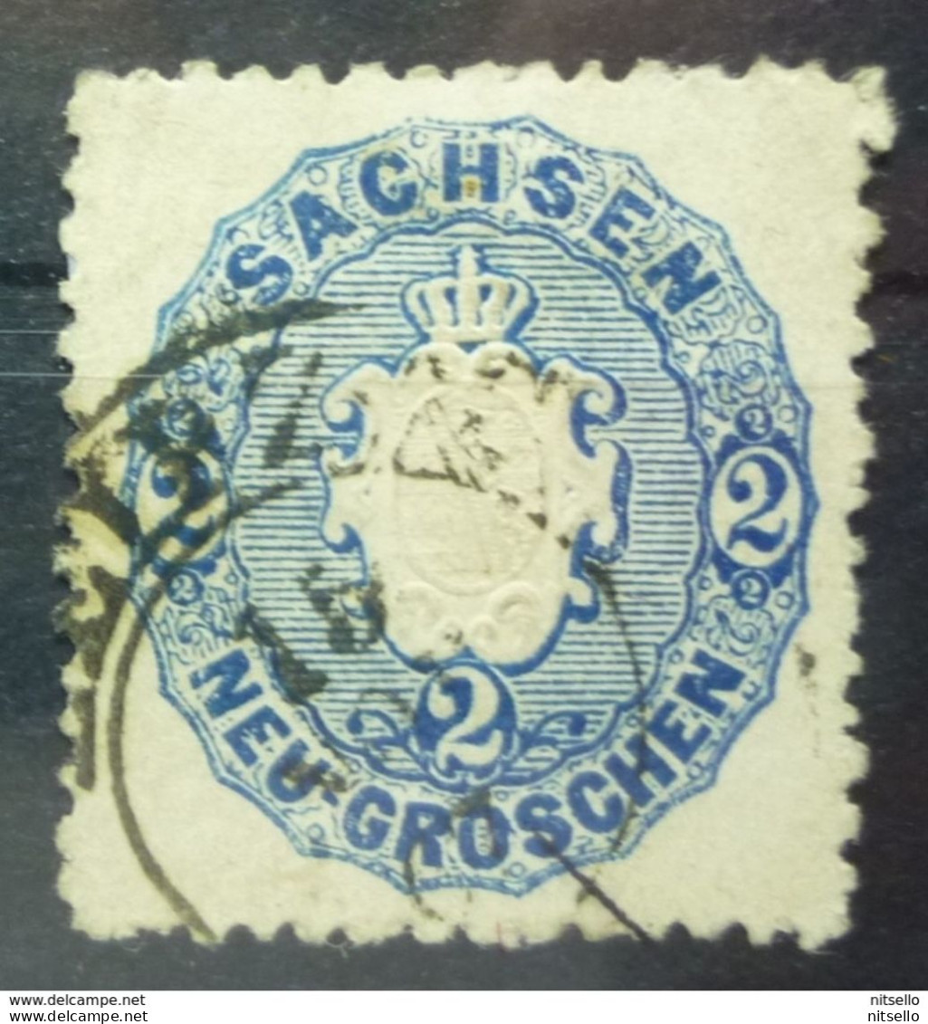 LOTE 2137 /// (C030) ALEMANIA SAXE   YVERT Nº: 16  //  CATALOG. 2014 / COTE: 7 € - Sachsen