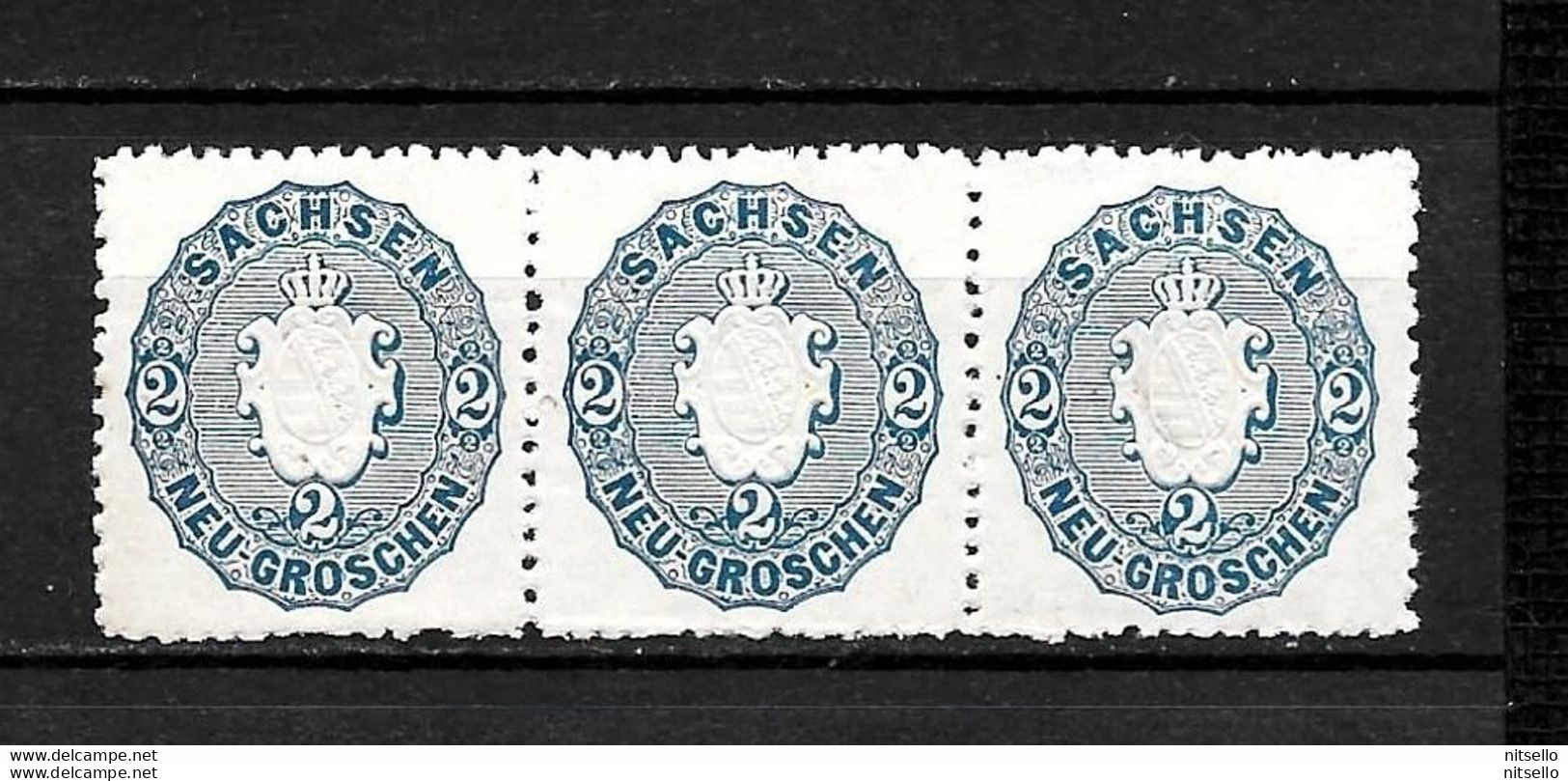 LOTE 2137 /// (C030) SAXE 1863  YVERT Nº: 16 NSG - CATALOG/COTE: 9,30€  ¡¡¡ OFERTA - LIQUIDATION - JE LIQUIDE !!! - Sachsen