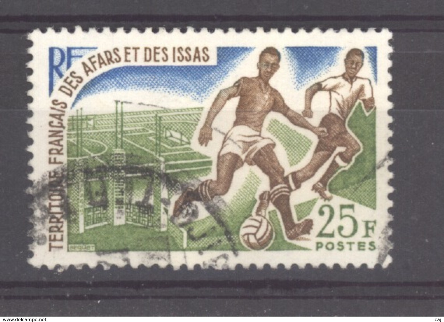 Afars Et Issas  :  Yv  334  (o)   Foot - Used Stamps