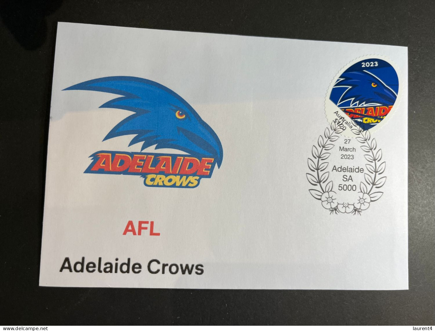 (3 Q 29) Australia AFL Team (2023) Commemorative Cover (for Sale From 27 March 2023) Adelaide Crows - Covers & Documents