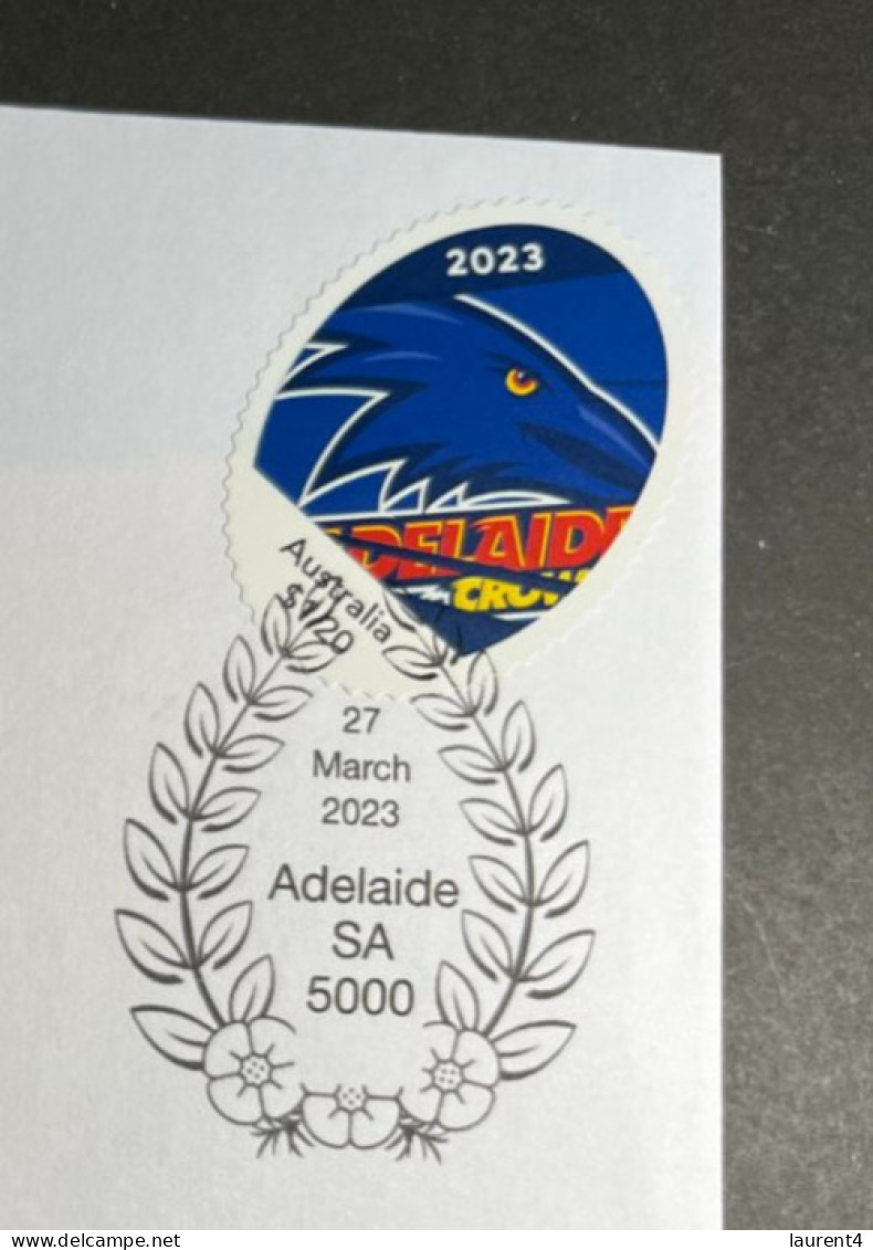 (3 Q 29) Australia AFL Team (2023) Commemorative Cover (for Sale From 27 March 2023) Adelaide Crows - Covers & Documents