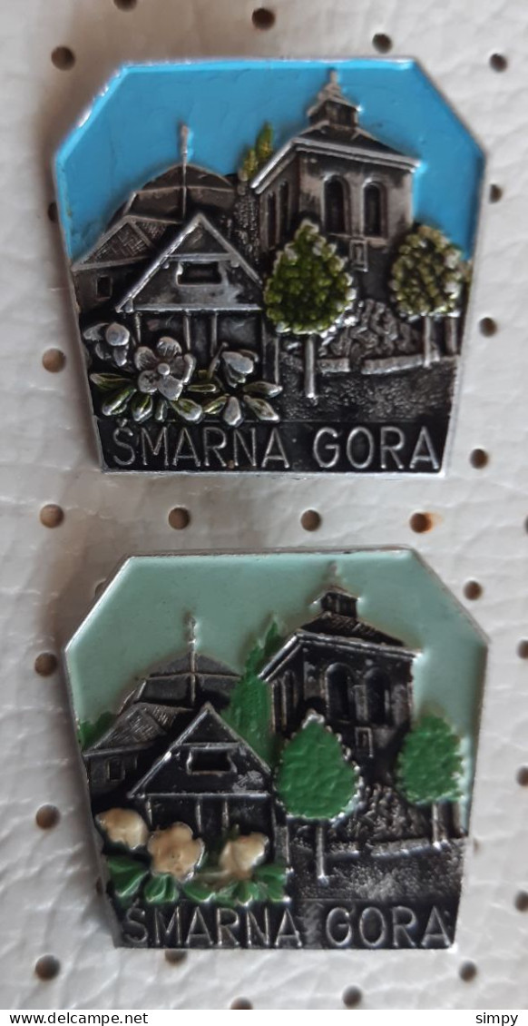 Smarna Gora , Ljubljana Mountaineering Flowers Slovenia Pins - Alpinism, Mountaineering