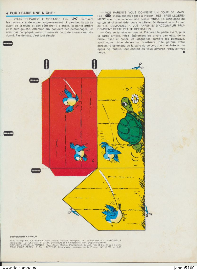 MODELISME ET MAQUETTISME  - CARTON    B.D.    LA NICHE DE BILL.   ( BOULE ET BILL). - Kartonmodellbau  / Lasercut