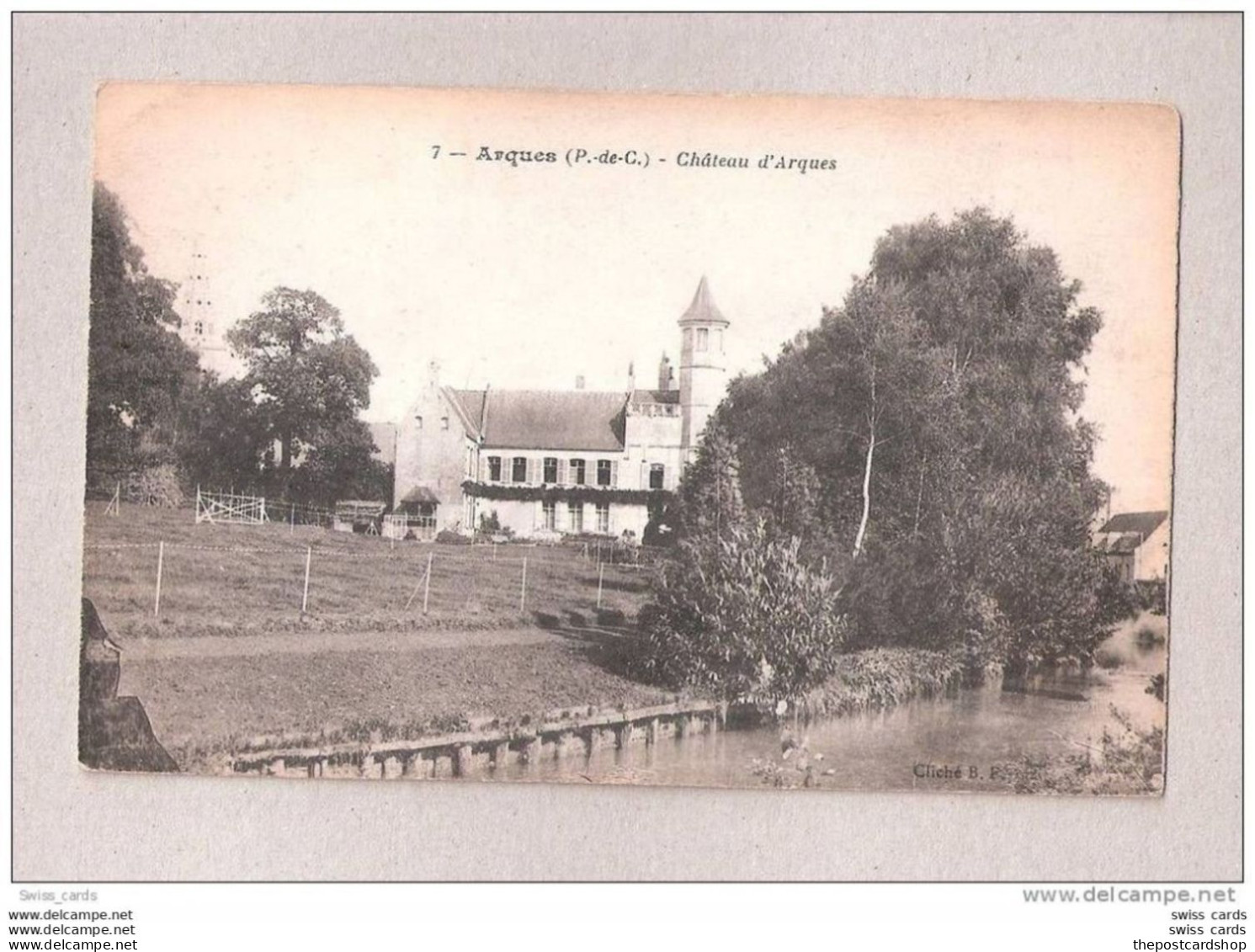 CPA 62 ARQUES Château D'Arques UNUSED - Arques