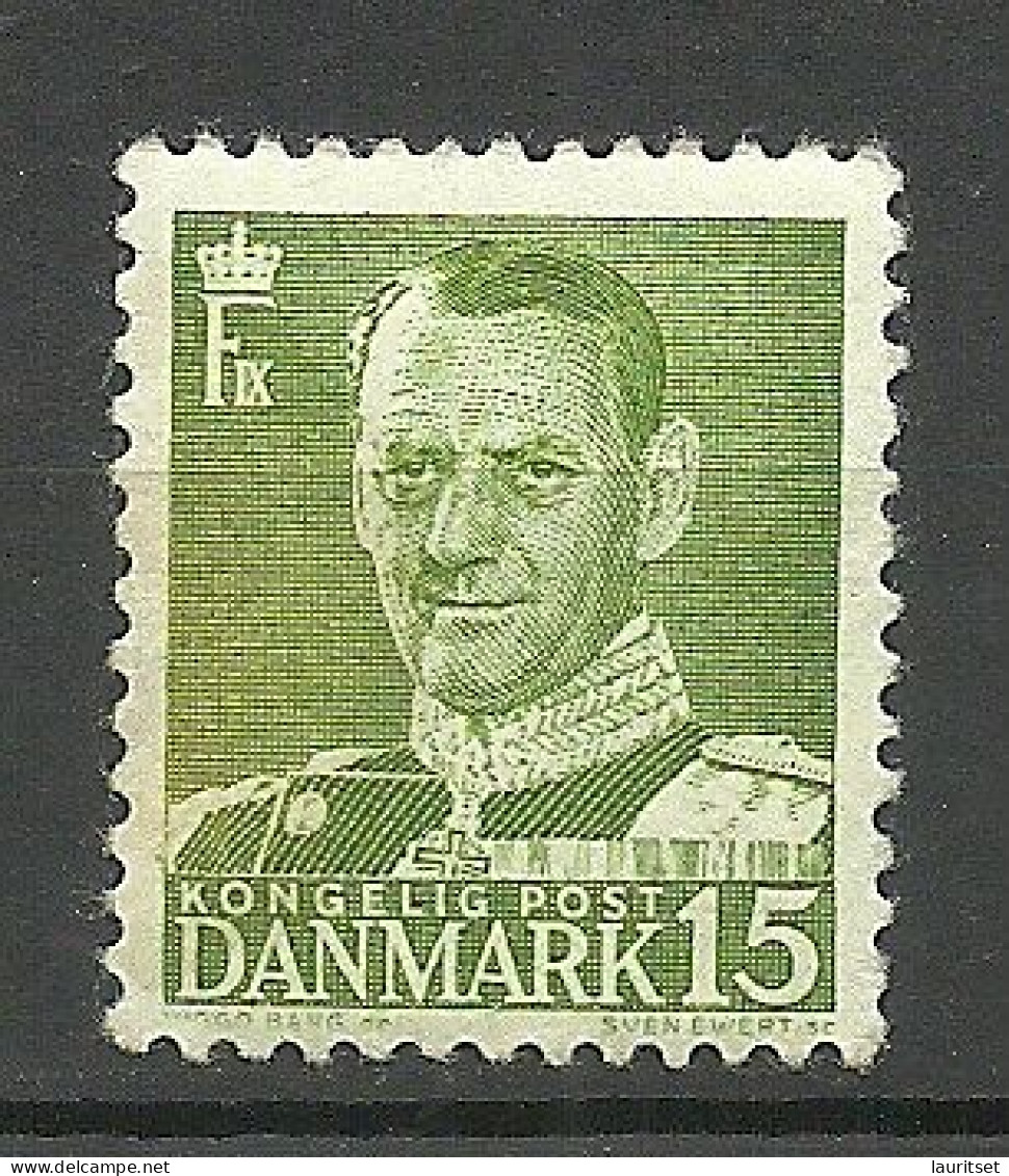 DENMARK Danmark 1948/1949 Michel 302 King * - Nuevos