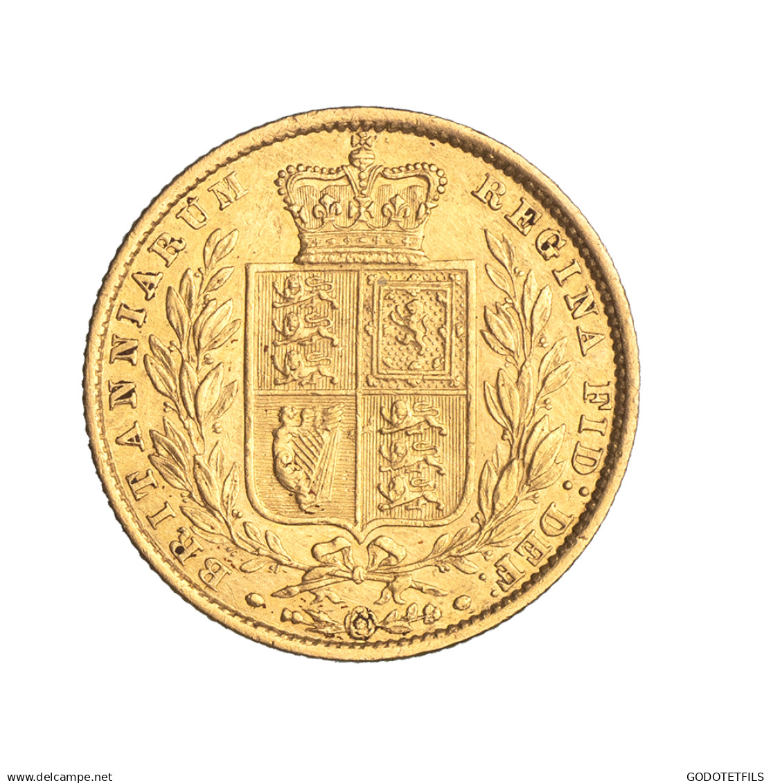 Royaume-Uni Souverain Victoria 1860 Londres - 1 Sovereign