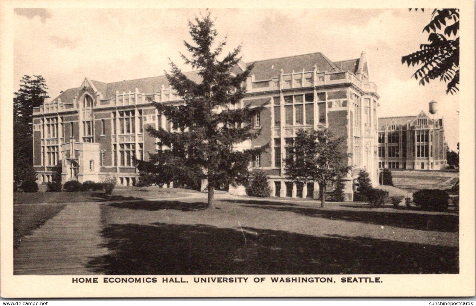 Washington Seattle Home Economics Hall University Of Washington Albertype - Seattle