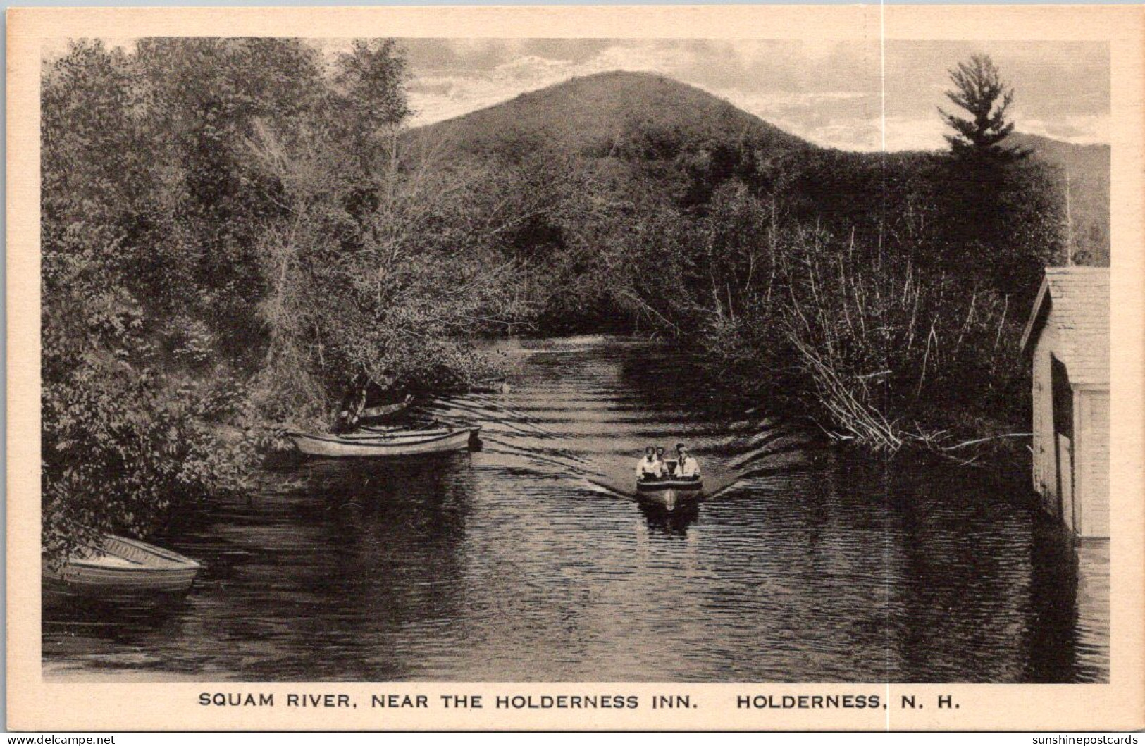 New Hampshire Holderness Squam River Near The Holderness Inn Albertype - White Mountains