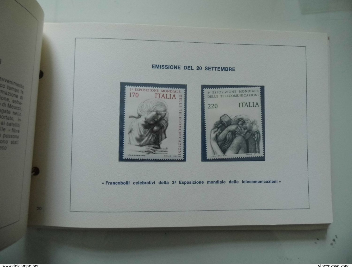 Libretto  Completo "CARTE VALORI POSTALI  EMESSE DALL' AMMINISTRAZIONE POSTALE ITALIANA NEL 1979" - Markenheftchen