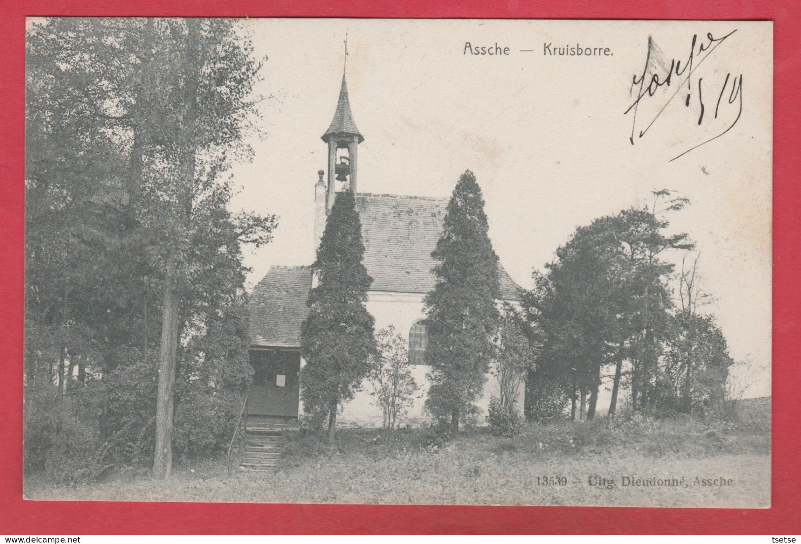 Asse / Assche - Kruisborre - 1908 ( Verso Zien ) - Asse