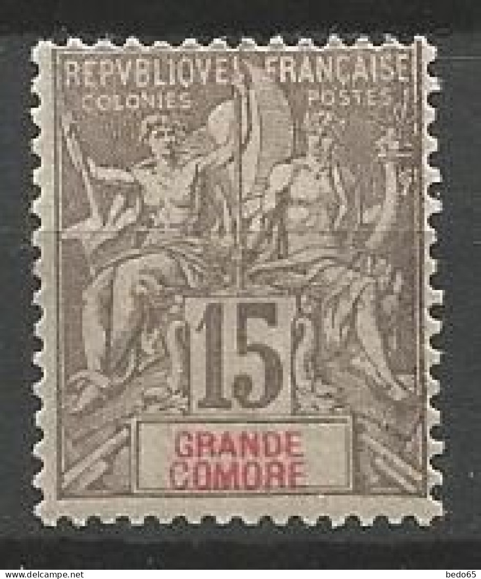 GRANDE COMORE N° 15 NEUF*  CHARNIERE  / MH - Ongebruikt