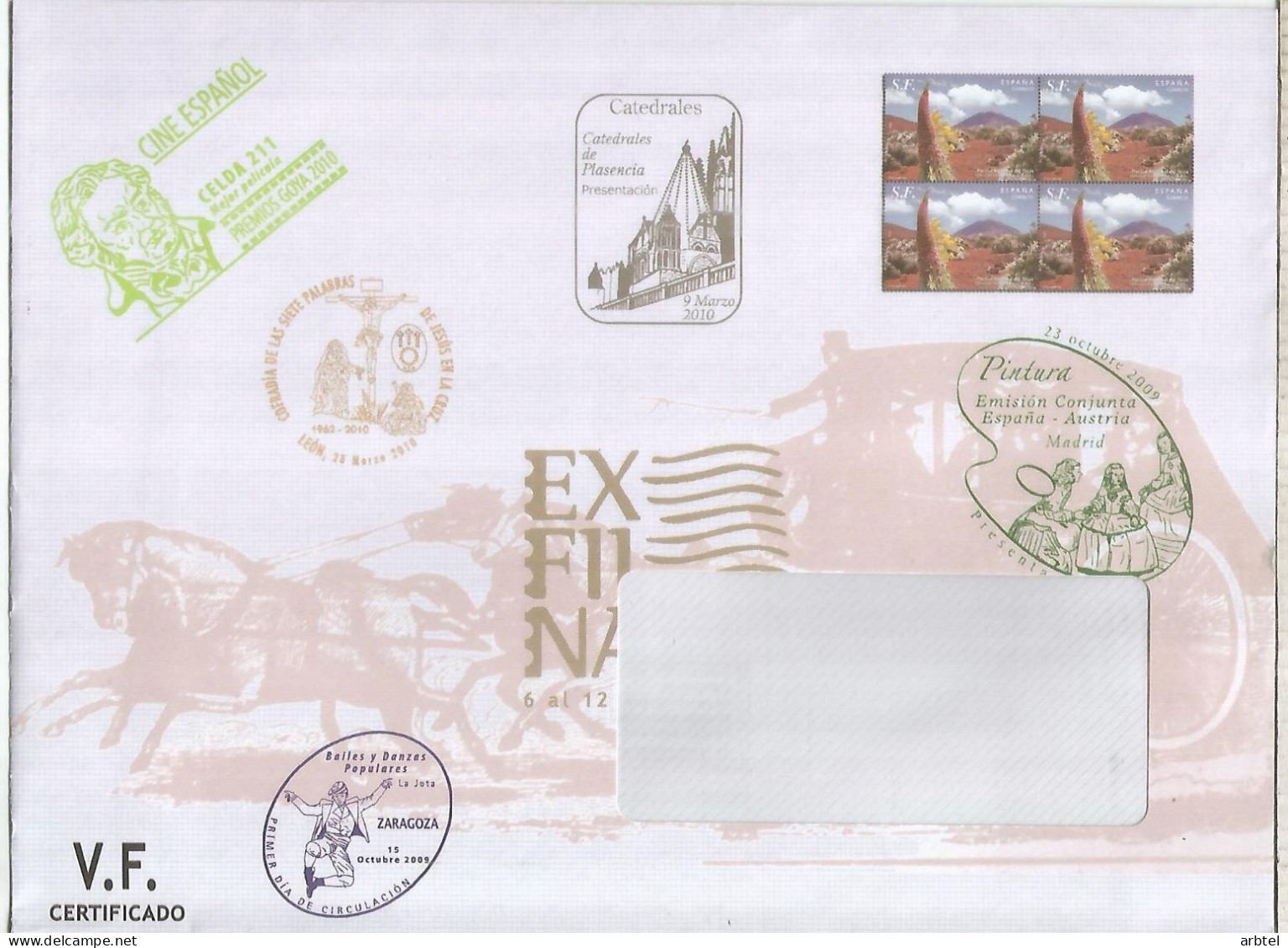 ESPAÑA SPAIN ENTERO POSTAL STATIONERY PARQUE NACIONAL DEL TEIDE VOLCAN VOLCANO PINTURA - Volcans