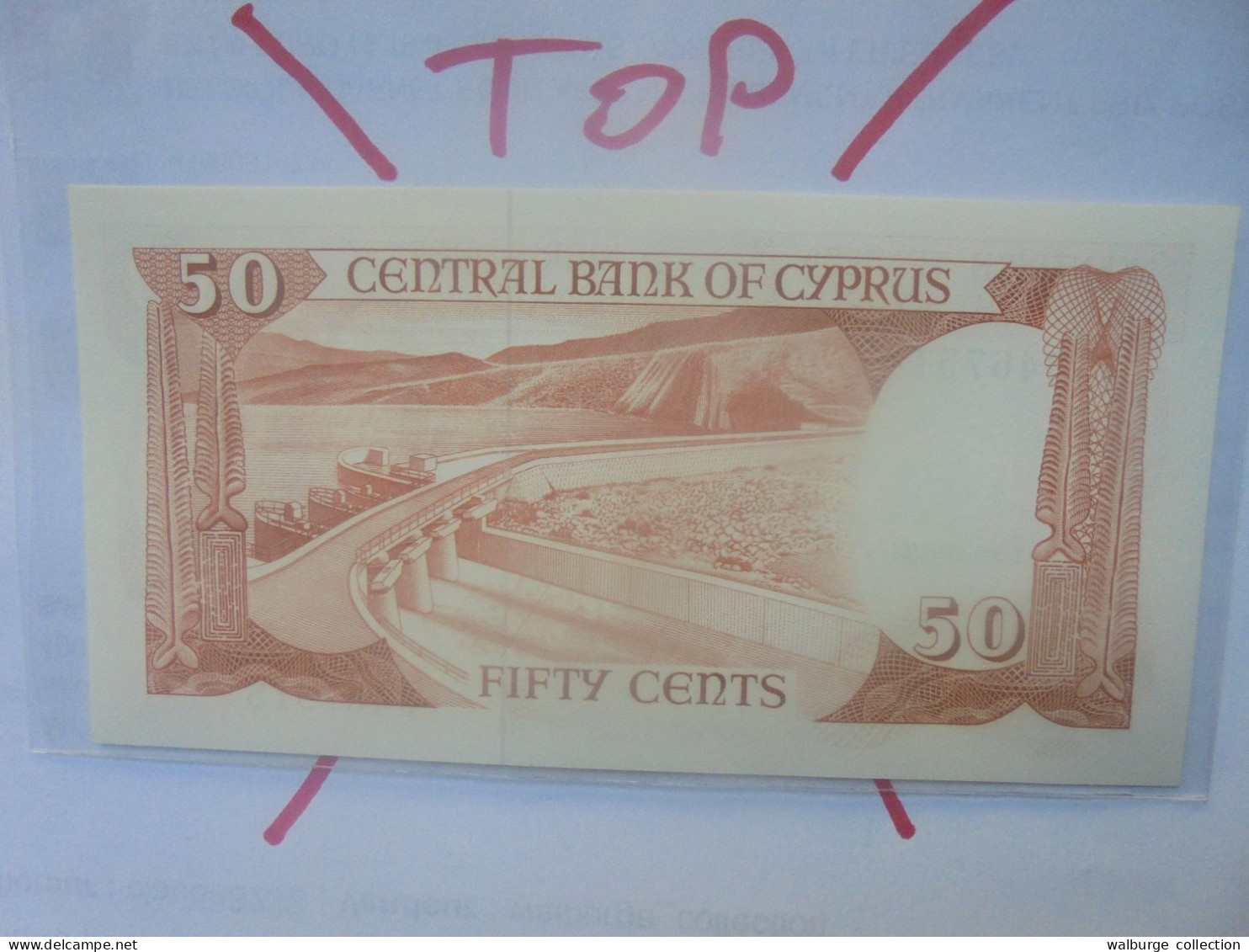 CHYPRE 50 Cents 1983 Neuf COTES:9-40$ (B.29) - Cyprus