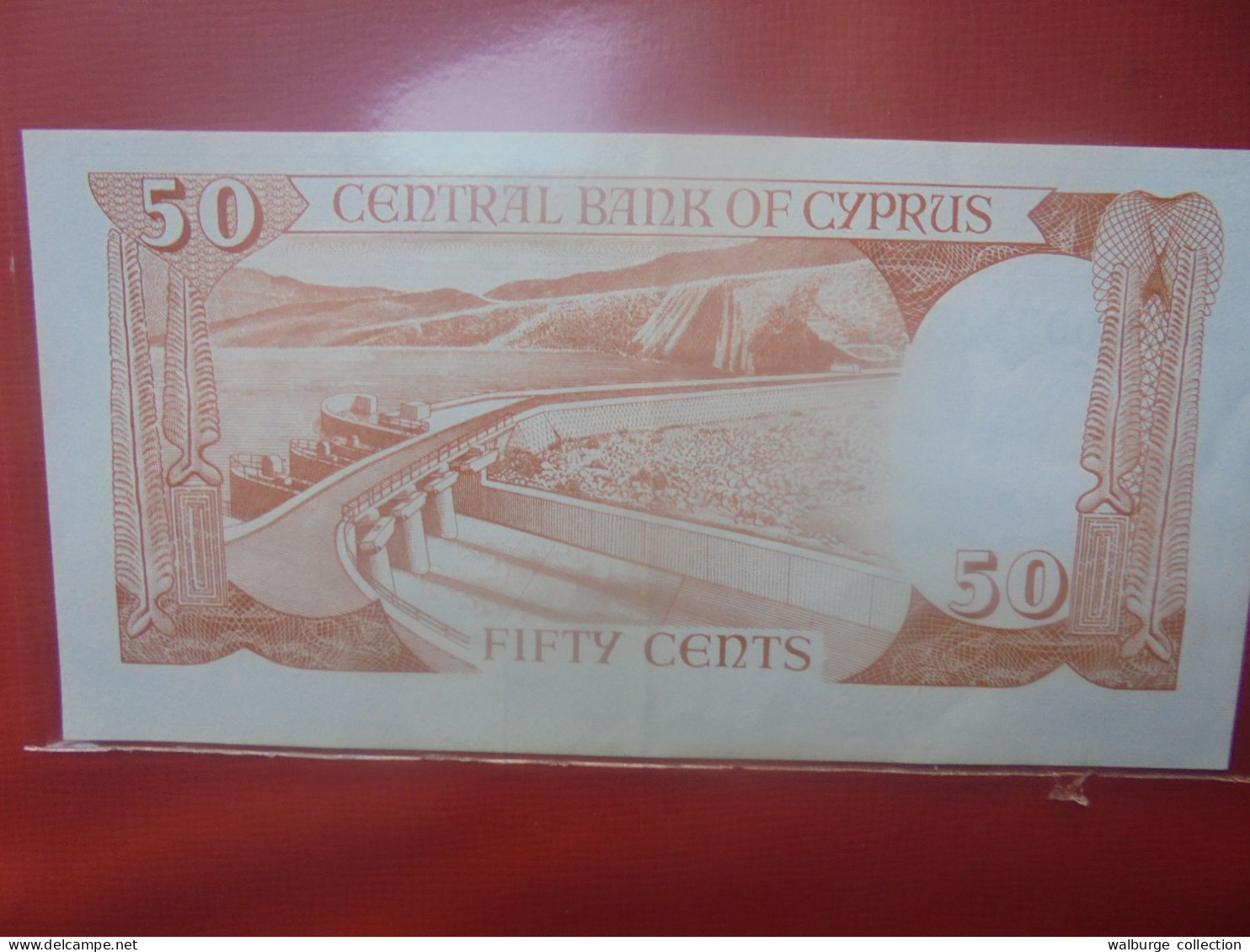 CHYPRE 50 Cents 1989 Circuler COTES:7-30$ (B.29) - Zypern