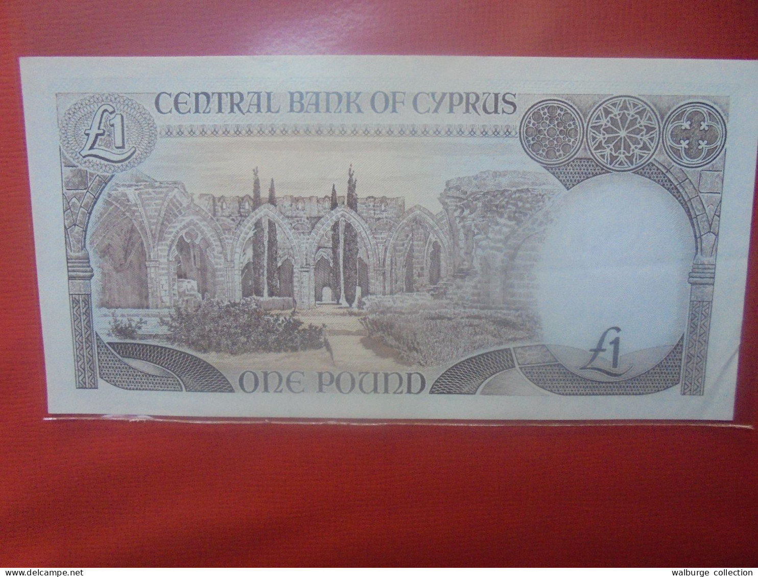 CHYPRE 1 POUND 1-11-89 Circuler COTES:13,5-65$ (B.29) - Cyprus