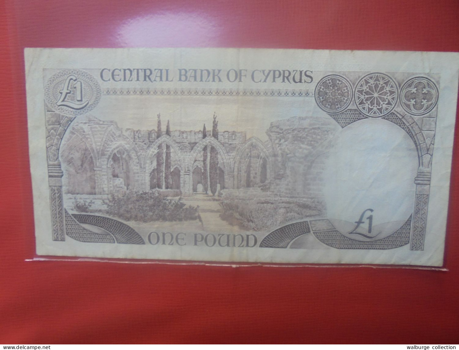 CHYPRE 1 POUND 1-3-93 Circuler COTES:7-30$ (B.29) - Cyprus