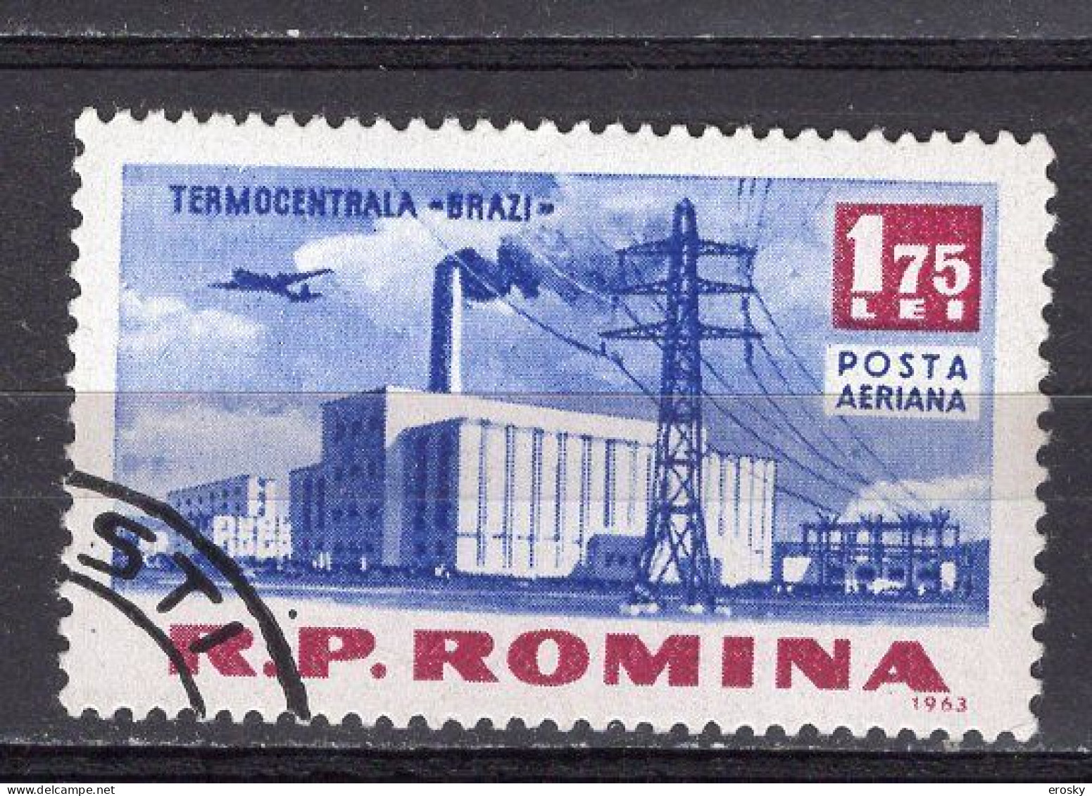 S2706 - ROMANIA ROUMANIE AERIENNE Yv N°172 - Used Stamps