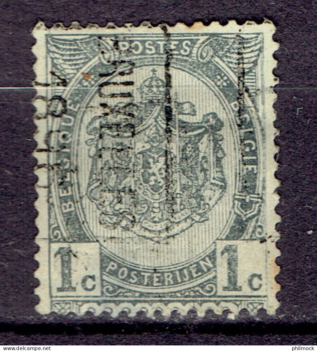 0P - Préo - Voorafgestempelde Zegels 48B - Bruxelles - 1896 Timbre N° 53 - Rolstempels 1894-99