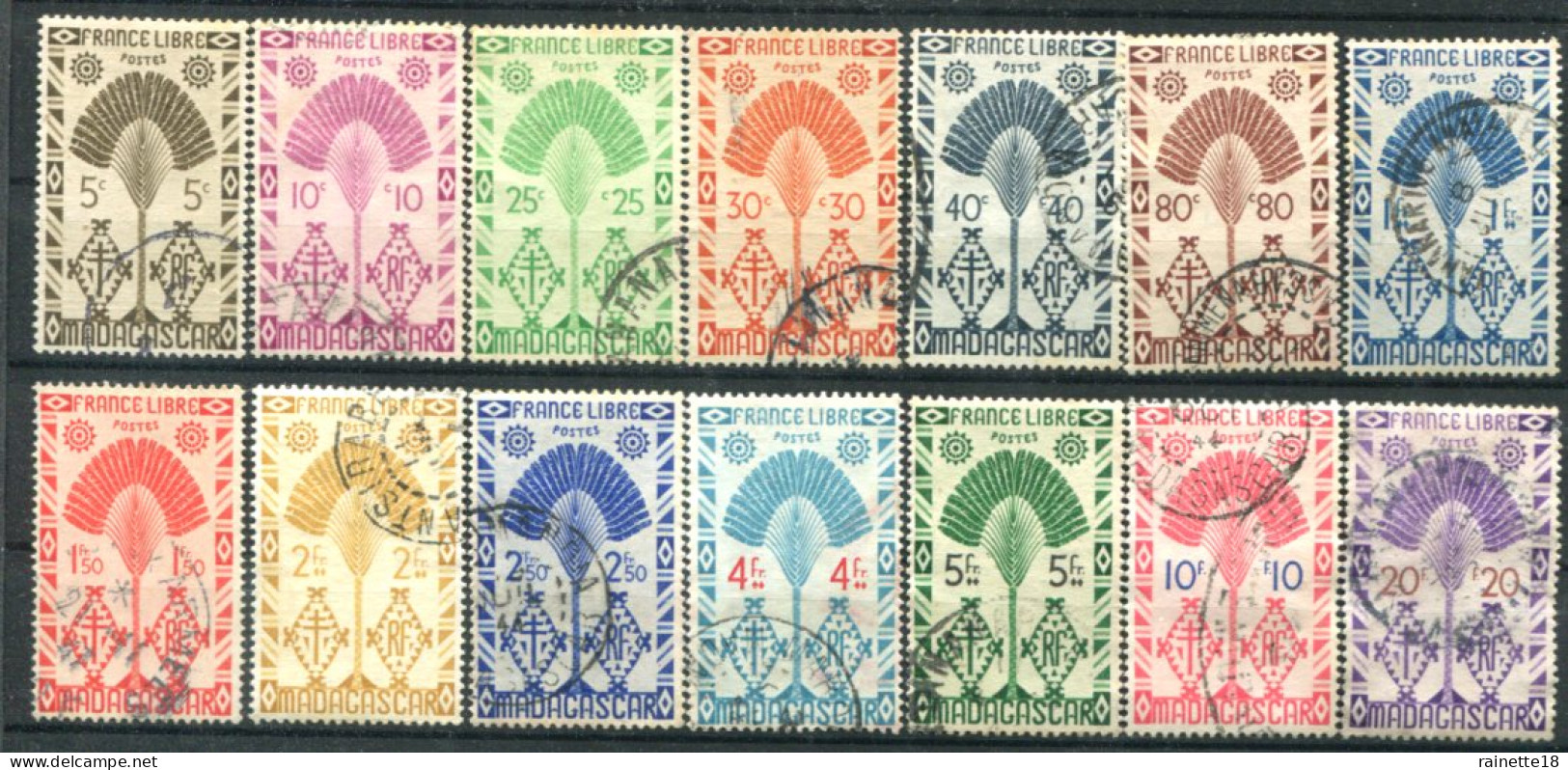 Madagascar         265/278 Oblitérés - Used Stamps