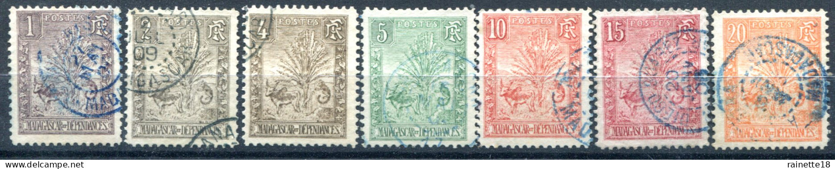 Madagascar        63/69  Oblitérés - Used Stamps